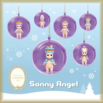聖誕禮物 Sonny Angel x Ladurée 聯名全球限量版 (內含聖誕掛飾全套6款+ 法國 Ladurée 原廠設計提袋乙個)