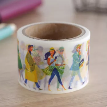 【Aimez le style】寬版和紙膠帶_歐美時尚街拍