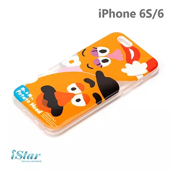 【日本 PGA-iJacket】 正版迪士尼 iPhone6/6S TPU全包邊軟韌系列 036-040蕃薯頭