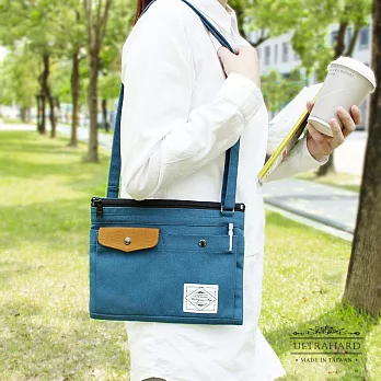 Ultrahard Masterpiece Map 輕量隨行包(藍褐)