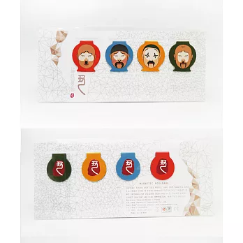 3+ 京劇磁鐵書籤 - 丑