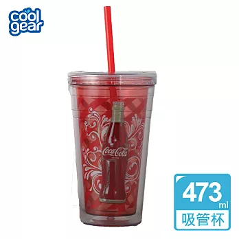 【Cool Gear】Coca Cola 吸管杯 -經典版 (473cc)-共四款可選- 經典