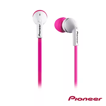 Pioneer SE-CL712T 入耳式通話音樂耳機粉紅色