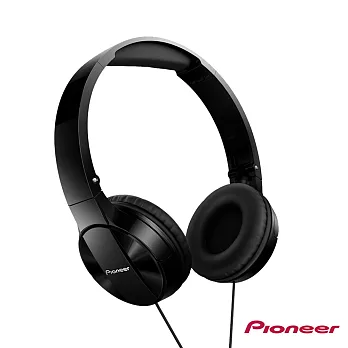 Pioneer SE-MJ503 輕巧摺疊耳罩式耳機黑色