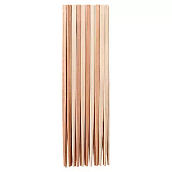 [MUJI無印良品]吉野杉間伐材方筷/10雙組