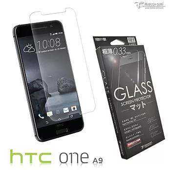 【Metal-Slim】 HTC ONE A9 9H弧邊耐磨防指紋鋼化玻璃貼