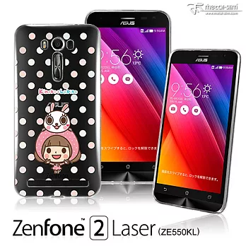【Metal-Slim】ASUS Zenfone2 Lasre (ZE550KL)點點滴滴香菇妹授權正版超薄透明果凍套