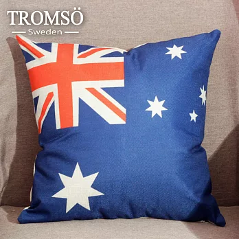 TROMSO-品味英倫棉麻抱枕/英國星星