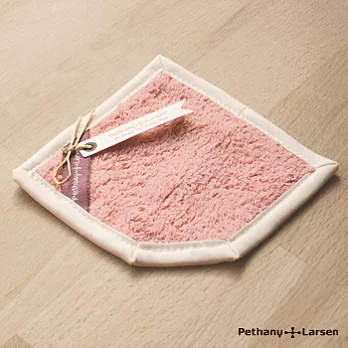 【Pethany+Larsen】厚棉巾 吸水杯墊(霧玫瑰)