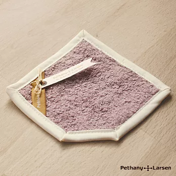 厚棉巾 吸水杯墊(薰紫)