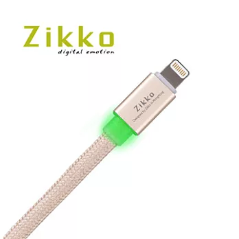 zikko LED 發光 Lightning充電傳輸線金