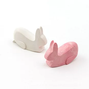 MIDORI 翹翹板磁鐵MEMO夾-兔子