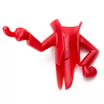 掃把先生掛架-紅