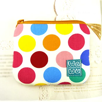 WaWu 小零錢包(繽紛大點點)