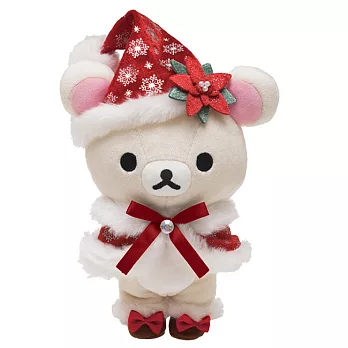 San-X 拉拉熊2015聖誕節店舖限定版毛絨公仔。懶妹