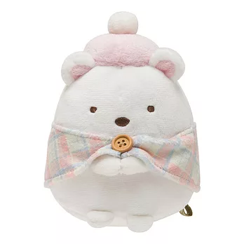 San-X 角落公仔角落咖啡廳系列毛絨公仔。白熊君