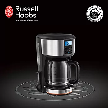 英國Russell Hobbs Legacy 晶亮咖啡機晶亮銀