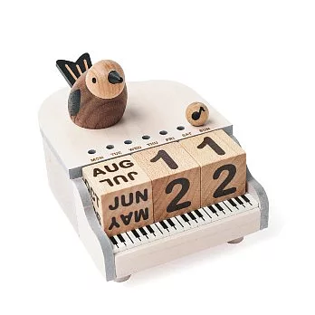 Woodenful Life X 音樂萬年曆/ 鋼琴鳥