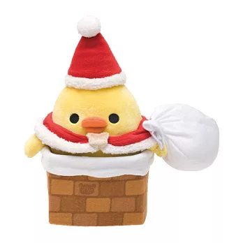 San-X 懶熊聖誕節店舖限定版毛絨公仔。小雞