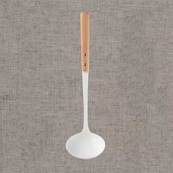 日本élfin_木柄琺瑯系列(湯勺)