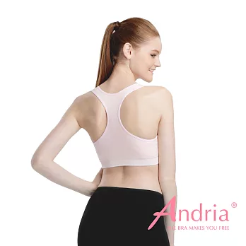 【Andria安卓亞】超輕感美胸無痕挖背內衣S淺蜜桃