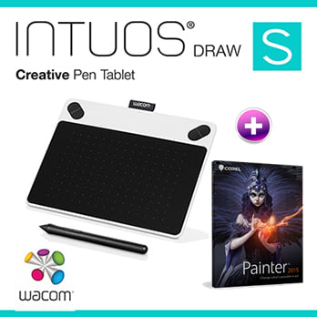 Wacom INTUOS Draw Pen only (S) CTL-490 W0-CX 塗鴉(白)+ Painter2015(專案版)
