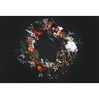 聖誕節慶花圈(大)