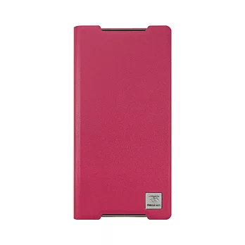 Metal-Slim Sony Xperia Z5 Premium 超薄PC內層磁吸側翻站立皮套紅