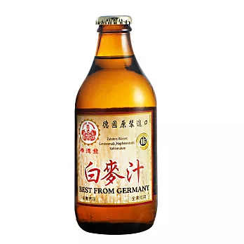 崇德發 白麥汁(330mlx24瓶)