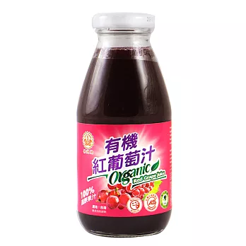 崇德發 有機紅葡萄汁(295mlx24瓶)