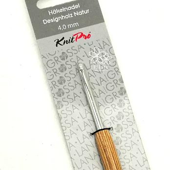 KNIT PRO  原木鉤針7號(4.0MM)