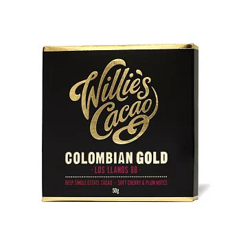 Willie’s™哥倫比亞黃金洛斯亞諾斯黑巧克力88%