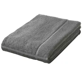 [MUJI無印良品]有機棉可剪裁柔舒浴巾/灰色灰色