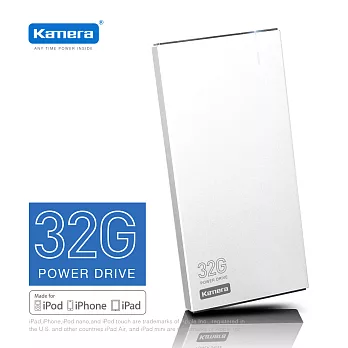Kamera M1行動電源+口袋相簿 (32G) for iPhone/ipad銀色