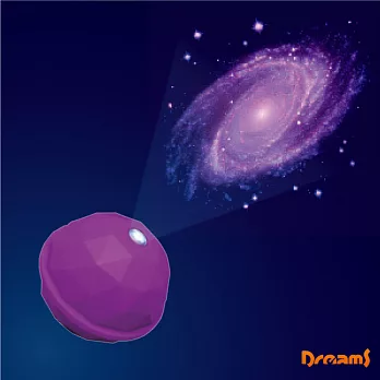 Dreams Projector Dome 銀河系投影球紫/仙女星座