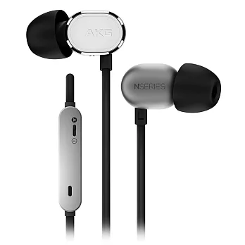 AKG N20U 銀色 鋁製外殼 專業素質 iOS/Android兼容 一鍵即轉 入耳式耳機