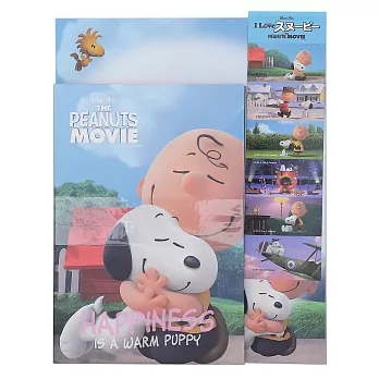 《sun-star》SNOOPY-史努比 The Peanuts Movie系列信紙組(幸福抱抱)