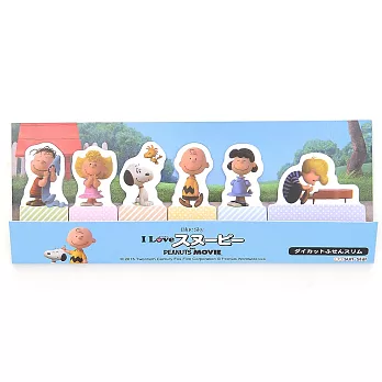 《sun-star》SNOOPY-史努比 The Peanuts Movie系列造型自黏便箋(好朋友集合)