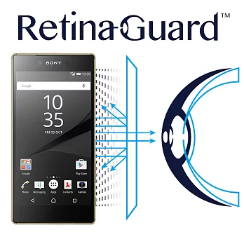 RetinaGuard 視網盾 Sony Xperia Z5 Premium 眼睛防護 防藍光保護膜