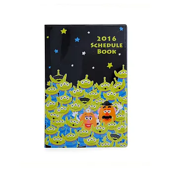 《sun-star》玩具總動員2016月間手帳L(三眼怪集合)