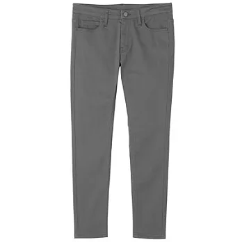 [MUJI無印良品]女有機棉混超彈力緊身褲24深灰