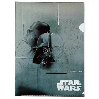《sun-star》星際大戰第二彈未來金屬質感A4文件夾(達斯‧維達)