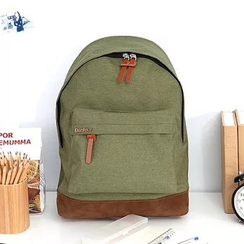 英倫風牛津布後背包DF005-GR木質綠