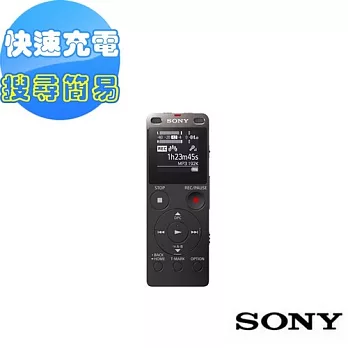 SONY完美焦點錄音筆 4GB(ICD-UX560F)送8G記憶卡(隱密黑)新力公司貨