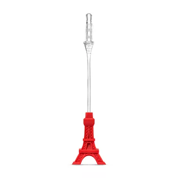 Bone / Eiffel Tower Charm Plug 蹦跳防塵塞-艾菲爾鐵塔紅