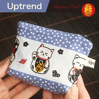 Uptrend 幸福零錢包‧千兩招財貓(藍)
