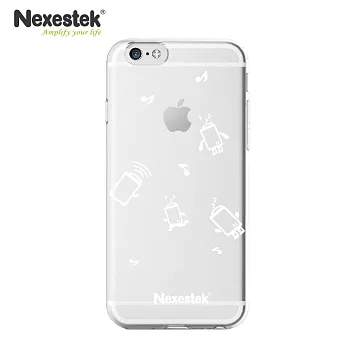 Nexestek 全透明全包覆保護殼- iPhone 6 / 6S 專用(公仔款)透明