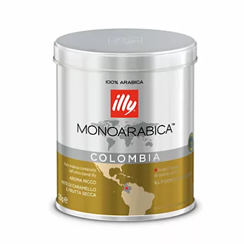 【illy】意利咖啡單品咖啡粉-哥倫比亞 125g