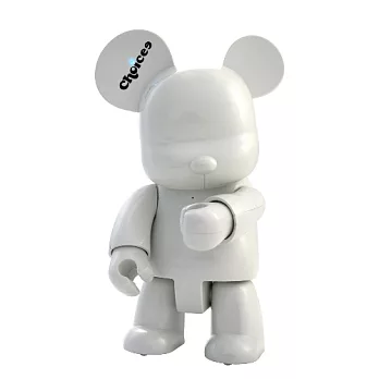 Choicee Qee Robot 藍芽喇叭機器熊-三色珍珠白