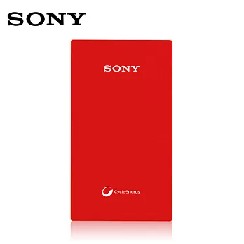 SONY 5000mAh CP-V5A 繽紛色系 行動電源 紅色